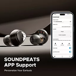 Наушники SoundPEATS Engine 4 Black - миниатюра 7 Наушники SoundPEATS Engine 4 Black - миниатюра 7
