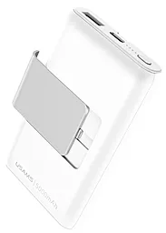 Повербанк Usams US-CD99 PB36 5000 mAh White - фото Повербанк Usams US-CD99 PB36 5000 mAh White