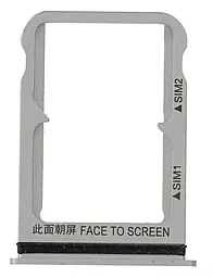 Слот (лоток) SIM-карти Xiaomi Mi8 Dual SIM Silver