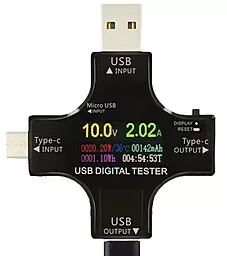 USB тестер EasyLife J7-c Type-C Tester - фото USB тестер EasyLife J7-c Type-C Tester