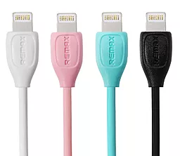 Кабель Remax RC-050i USB-A - Lightning 12w 2.4a 0.8м cable White - миниатюра 2 Кабель Remax RC-050i USB-A - Lightning 12w 2.4a 0.8м cable White - миниатюра 2