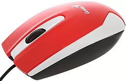Компьютерная мышка Genius DX-100X USB (31010229101) Red - фото Компьютерная мышка Genius DX-100X USB (31010229101) Red