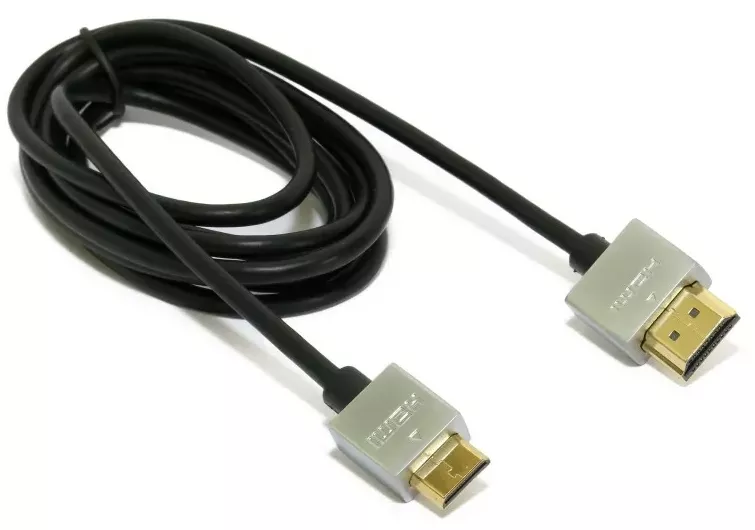 Відеокабель HDMI - mini HDMI 2m Ultra Slim - фото 1