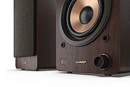 Колонки акустичні Sharp CP-SS30 Brown - мініатюра 6 Колонки акустичні Sharp CP-SS30 Brown - мініатюра 6