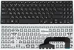 Клавіатура для ноутбуку Asus X507 series без рамки Original Black