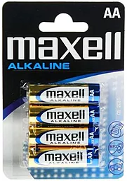 Батарейки Maxell AA/LR06 BL 4шт 1.5 V