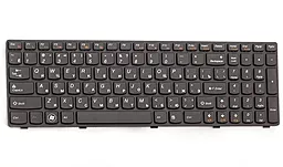 Клавиатура Lenovo G580 черная / 25-201846 - миниатюра 2
