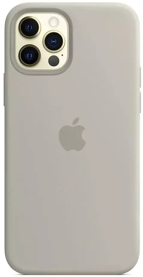 Чехол Silicone Case Full для Apple iPhone 16 Rock Gray - фото 1