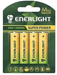 Батарейки Enerlight Super Power AA / R6 4шт - миниатюра 2