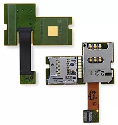 Роз'єм SIM-карти і карти пам'яті Nokia E51 з шлейфом - фото Роз'єм SIM-карти і карти пам'яті Nokia E51 з шлейфом