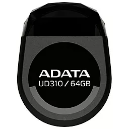 Флешка ADATA 64GB UD310 USB 2.0 (AUD310-64G-RBK) Black - фото Флешка ADATA 64GB UD310 USB 2.0 (AUD310-64G-RBK) Black