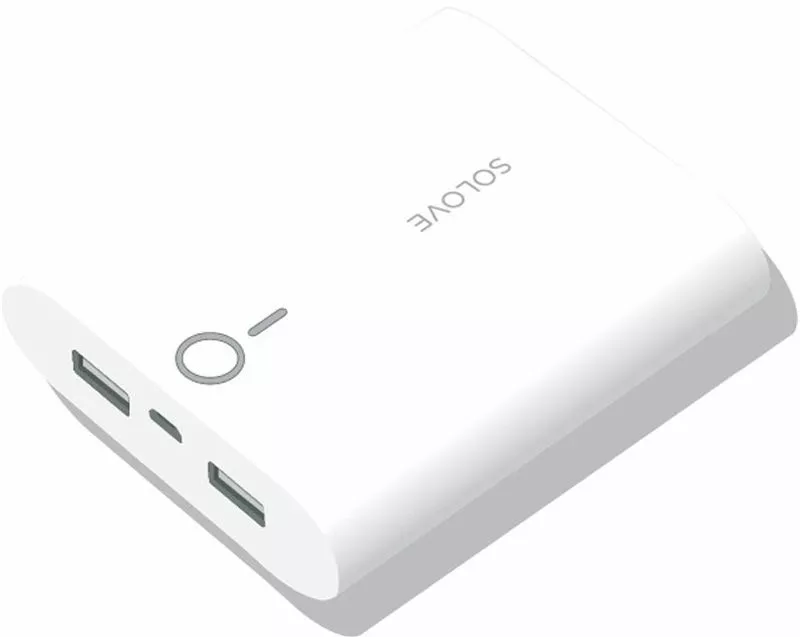 Повербанк Solove F1 10000 mAh White - фото 2