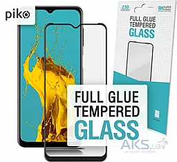 Защитное стекло Piko Full Glue для Samsung Galaxy M22 Black (1283126517495)