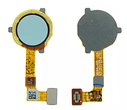 Шлейф Oppo A33 / A53 / A53s со сканером отпечатка пальца Blue
