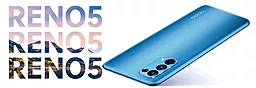 Смартфон Oppo Reno5 5G 8/128GB Azure Blue - мініатюра 3