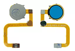 Шлейф Oppo A12 / A12s со сканером отпечатка пальца Blue - фото Шлейф Oppo A12 / A12s со сканером отпечатка пальца Blue