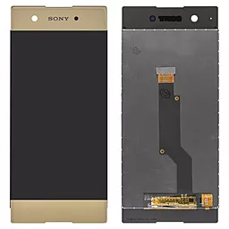 Дисплей Sony Xperia XA1 с тачскрином, оригинал, Gold - фото Дисплей Sony Xperia XA1 с тачскрином, оригинал, Gold