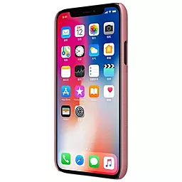 Чехол Nillkin Matte для Apple iPhone X (5.8"), XS (5.8")  Розовый - миниатюра 3