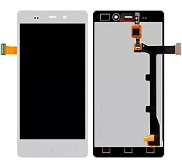 Дисплей Fly IQ453 Quad Luminor FHD с тачскрином, White - фото Дисплей Fly IQ453 Quad Luminor FHD с тачскрином, White