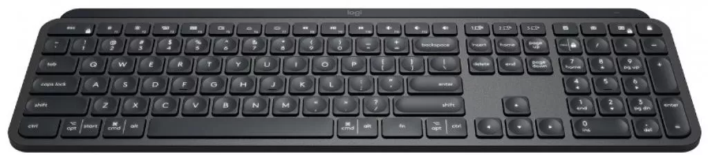 Клавиатура Logitech MX Keys Advanced Wireless Illuminated Graphite (920-009417) - фото 3