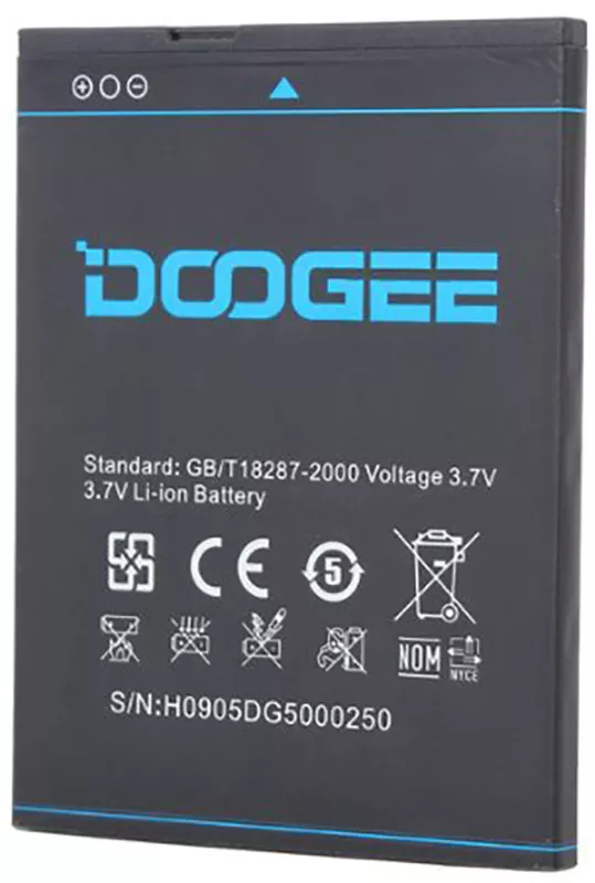 Аккумулятор для DOOGEE Discovery DG500 / B-DG500 (2800 mAh) 12 мес. гарантии - фото 2