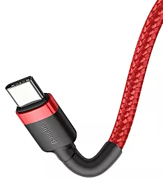 USB Кабель Baseus Cafule 60W 3A 2M USB Type-C Cable Red (CATKLF-H09) - мініатюра 2