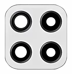 Стекло камеры Samsung Galaxy M22 M225 / Galaxy M32 M325 без рамки White - фото Стекло камеры Samsung Galaxy M22 M225 / Galaxy M32 M325 без рамки White