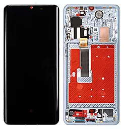 Дисплей Huawei P30 Pro (VOG-L29, VOG-L09, VOG-AL00, VOG-TL00, VOG-L04, VOG-AL10, HW-02L) с тачскрином и рамкой, оригинал, Breathing Crystal