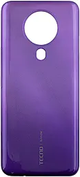 Задняя крышка корпуса Tecno Spark 6 (KE7) Purple - фото Задняя крышка корпуса Tecno Spark 6 (KE7) Purple