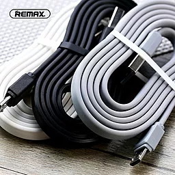 Кабель Remax Pro USB-A - micro USB 12w 2.4a 1м cable White (RC-129m) - миниатюра 2 Кабель Remax Pro USB-A - micro USB 12w 2.4a 1м cable White (RC-129m) - миниатюра 2