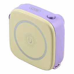 Повербанк XO PR223 15W 10000 mAh PD/QC Purple-White - мініатюра 4