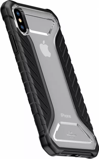 Чехол Baseus Michelin Apple iPhone XS Max Black (WIAPIPH65-MK01) - фото 4