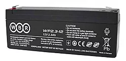 Аккумуляторная батарея WBR 12V 2.3Ah (WP2.3-12)
