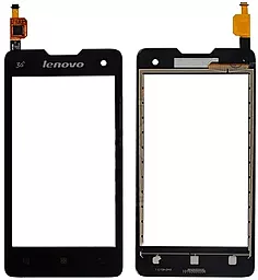 Сенсор (тачскрин) Lenovo A396 (original) Black - фото Сенсор (тачскрин) Lenovo A396 (original) Black