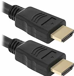 Видеокабель HDMI М-М 1 м Black (87351) Defender - миниатюра 3 Видеокабель HDMI М-М 1 м Black (87351) Defender - миниатюра 3
