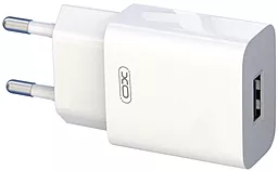 Сетевое зарядное устройство XO L99 2.4a home charger white
