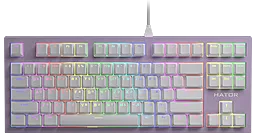 Клавиатура HATOR Skyfall TKL PRO ENG/UKR/RUS (HTK-658) Lilac - фото Клавиатура HATOR Skyfall TKL PRO ENG/UKR/RUS (HTK-658) Lilac
