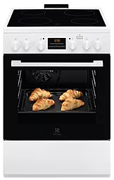 Электрическая плита ELECTROLUX LKR664100W - фото Электрическая плита ELECTROLUX LKR664100W