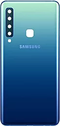 Задняя крышка корпуса Samsung Galaxy A9 A920 со стеклом камеры Lemonade Blue - фото Задняя крышка корпуса Samsung Galaxy A9 A920 со стеклом камеры Lemonade Blue