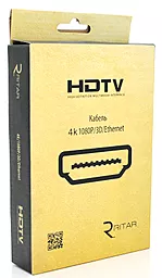 Видеокабель Ritar Premium PL-HD347 HDMI v2.0 4k 60hz 10m black (YT-HDMI(M) / (M)V2.0-10.0m) - миниатюра 3
