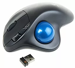 Компьютерная мышка Logitech Trackball M570 (910-001882) - фото Компьютерная мышка Logitech Trackball M570 (910-001882)