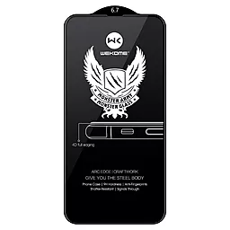 Защитное стекло WK Wekome Kingkong 4D Curved Screen Protector HD iPhone 15 Pro Black (WTP-010) - фото Защитное стекло WK Wekome Kingkong 4D Curved Screen Protector HD iPhone 15 Pro Black (WTP-010)