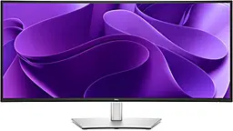 Монітор DELL 34" P3425WE HDMI, DP, USB-C, RJ-45, IPS, 3440x1440, 21:9, 100Hz, sRGB 99%, CURVED, HAS - фото Монітор DELL 34" P3425WE HDMI, DP, USB-C, RJ-45, IPS, 3440x1440, 21:9, 100Hz, sRGB 99%, CURVED, HAS
