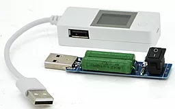 USB тестер LCDV03 + USB нагрузка 1A / 2A - фото USB тестер LCDV03 + USB нагрузка 1A / 2A
