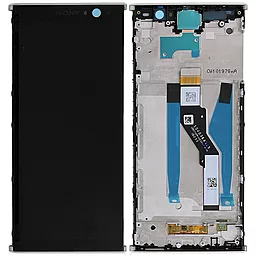 Дисплей Sony Xperia XA2 Plus с тачскрином и рамкой, оригинал, Gold - фото Дисплей Sony Xperia XA2 Plus с тачскрином и рамкой, оригинал, Gold