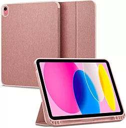 Чехол для планшета Spigen Urban Fit для Apple iPad 10.9 (2022) Rose Gold (ACS05307) - фото Чехол для планшета Spigen Urban Fit для Apple iPad 10.9 (2022) Rose Gold (ACS05307)