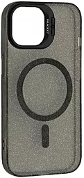 Чехол 1TOUCH Pro Crystal Shine Fortable MagSafe для Apple iPhone 14 Pro Max Black - фото Чехол 1TOUCH Pro Crystal Shine Fortable MagSafe для Apple iPhone 14 Pro Max Black
