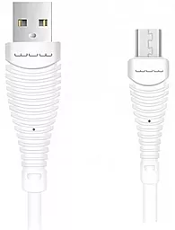 Кабель USB WUW X76 micro USB Cable White