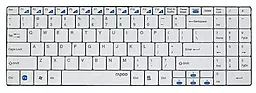 Клавіатура Rapoo (Е9070w) White - мініатюра 2