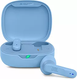 Наушники JBL Wave Flex (JBLWFLEXBLU) Blue - фото Наушники JBL Wave Flex (JBLWFLEXBLU) Blue